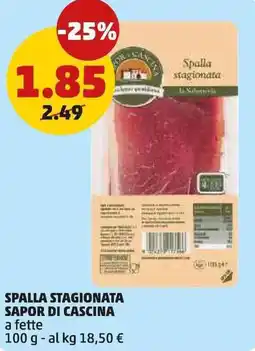 PENNY Spalla stagionata SAPOR DI CASCINA offerta