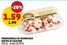 PENNY Francobolli di guanciale SAPOR DI CASCINA offerta