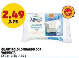 PENNY Quartirolo lombardo dop VALBONTÀ offerta