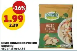 PENNY Misto funghi con porcini ORTOMIO offerta