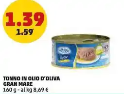 PENNY Tonno in olio d'oliva GRAN MARE offerta