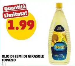 PENNY Olio di semi di girasole TOPAZIO offerta