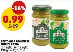 PENNY Pesto alla genovese FIOR DI PASTA offerta