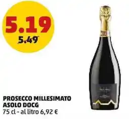 PENNY Prosecco millesimato asolo DOCG offerta