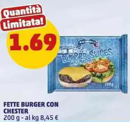 PENNY Fette Burger con CHESTER offerta