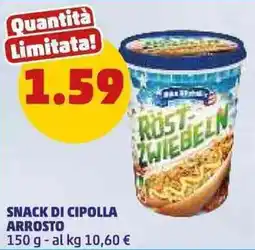 PENNY Snack di cipolla arrosto offerta