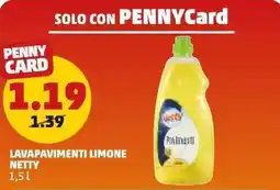 PENNY Lavapavimenti limone NETTY offerta