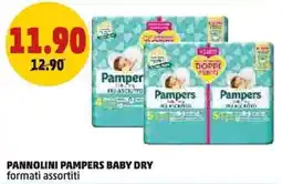 PENNY Pannolini pampers baby dry offerta