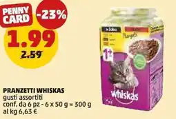 PENNY Pranzetti WHISKAS offerta
