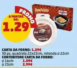 PENNY Carta da forno offerta