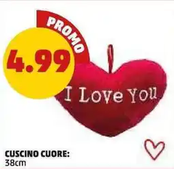 PENNY Cuscino cuore offerta
