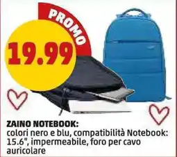 PENNY Zaino notebook offerta