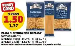 PENNY Pasta di semola FIOR DI PASTA offerta