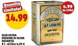 PENNY Olio extra vergine di oliva DESANTIS offerta
