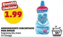 PENNY Ammorbidente concentrato MON AMOUR offerta