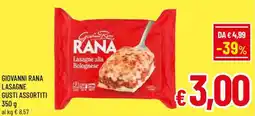 A&O Giovanni rana lasagne offerta