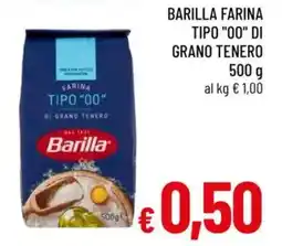 A&O Barilla farina tipo "00" di grano tenero offerta