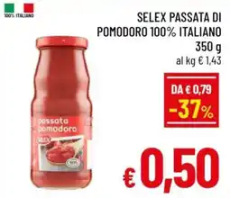A&O Selex passata di pomodoro 100% italiano offerta