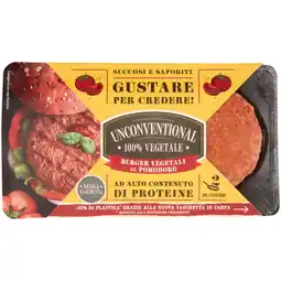 Spazio Conad BURGER 100% VEGETALE UNCONVENTIONAL offerta