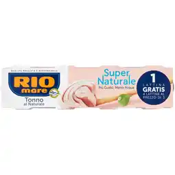 Spazio Conad TONNO SUPER NATURALE RIO MARE offerta