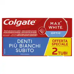 Spazio Conad DENTIFRICIO SBIANCANTE MAX WHITE COLGATE offerta