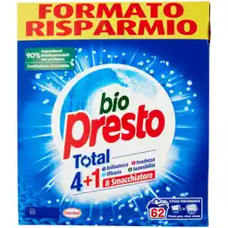 Spazio Conad DETERSIVO LAVATRICE TOTAL BIO PRESTO offerta