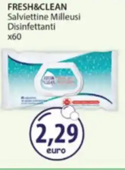 Acqua & Sapone FRESH&CLEAN Salviettine Milleusi Disinfettanti offerta