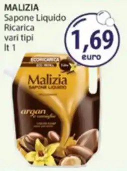 Acqua & Sapone MALIZIA Sapone Liquido Ricarica offerta