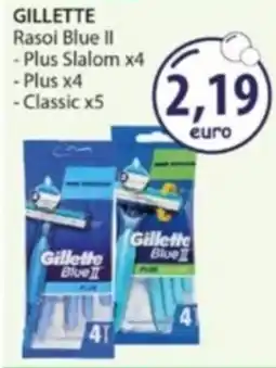Acqua & Sapone GILLETTE Rasoi Blue II offerta