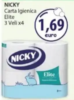 Acqua & Sapone NICKY Carta Igienica Elite offerta