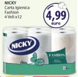 Acqua & Sapone NICKY Carta Igienica Fashion offerta