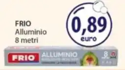 Acqua & Sapone FRIO Alluminio 8 metri offerta
