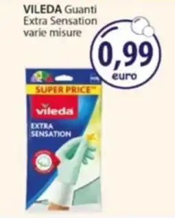 Acqua & Sapone VILEDA Guanti Extra Sensation varie misure offerta