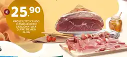 Extra Supermercati Prosciutto crudo di maiale nero stagionatura oltre 20 mesi offerta