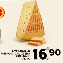 Extra Supermercati Emmentaler formaggio svizzero originale offerta