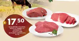 Extra Supermercati Scaloppine/colarda/ pezzo a cannella/ cotolette di scottona di filiera certificata offerta