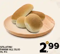 Extra Supermercati Sfilatini/ panini all'olio offerta