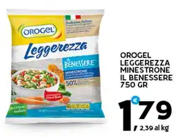 Extra Supermercati Orogel leggerezza minestrone il benessere offerta