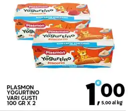 Extra Supermercati Plasmon yogurtino offerta