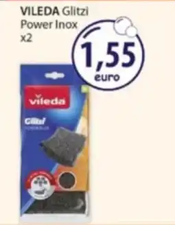 Acqua & Sapone VILEDA Glitzi Power Inox x2 offerta