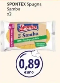 Acqua & Sapone SPONTEX Spugna Samba x2 offerta