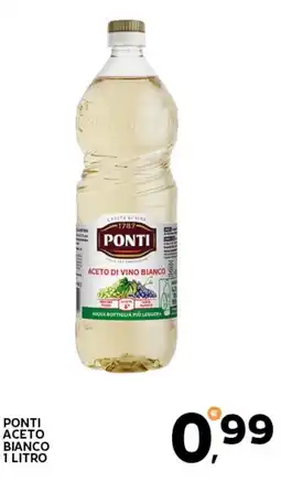 Extra Supermercati Ponti aceto bianco offerta