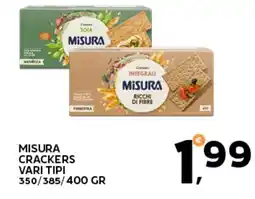 Extra Supermercati Misura crackers offerta