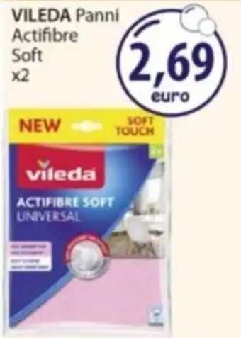 Acqua & Sapone VILEDA Panni Actifibre Soft offerta