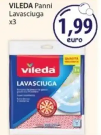 Acqua & Sapone VILEDA Panni Lavasciuga offerta