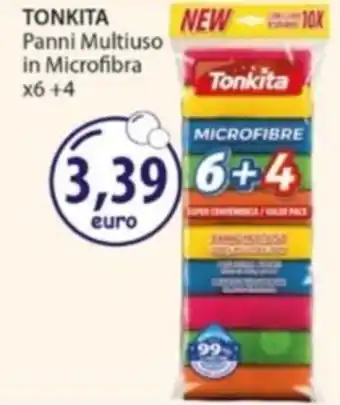 Acqua & Sapone TONKITA Panni Multiuso in Microfibra offerta