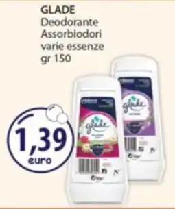 Acqua & Sapone GLADE Deodorante Assorbiodori varie essenze offerta