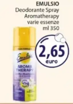 Acqua & Sapone EMULSIO Deodorante Spray Aromatherapy varie essenze offerta