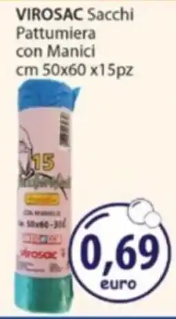 Acqua & Sapone VIROSAC Sacchi Pattumiera con Manici offerta