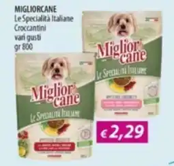 Acqua & Sapone MIGLIORCANE Le Specialità Italiane Croccantini offerta